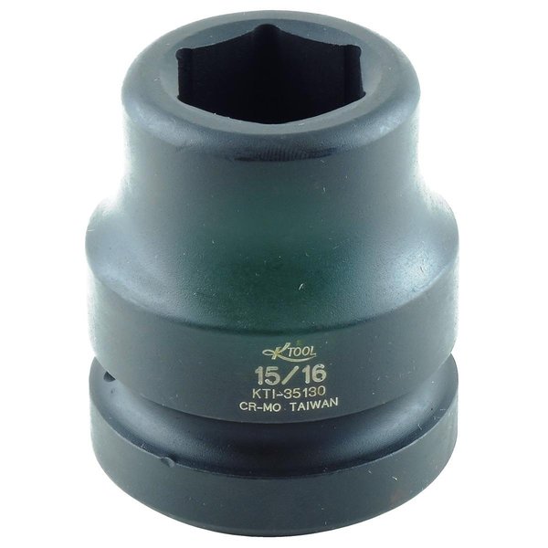 K-Tool International 1" Drive Impact Socket black oxide KTI-35130